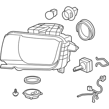 Chevy 22959919 Headlamp Assembly