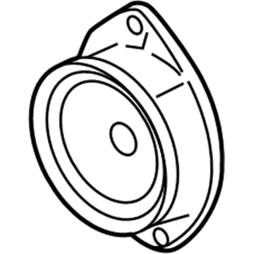 Saturn 10373545 Front Driver Speaker