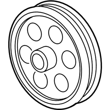 Chevy 12643468 Pulley