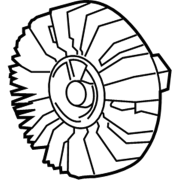 GMC Sierra 3500 HD Fan Clutch - 84568307