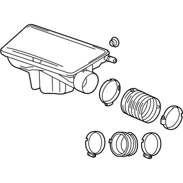 Cadillac 22958768 Outlet Duct