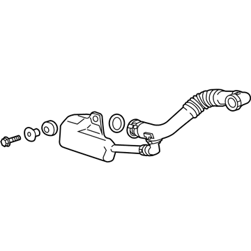 Cadillac 20936181 Air Inlet Tube