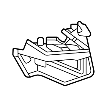 GM 42752444 Bracket Assembly, Rear Bpr Fascia T/Lp Opg