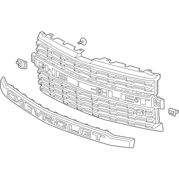 Chevy 84453563 Grille