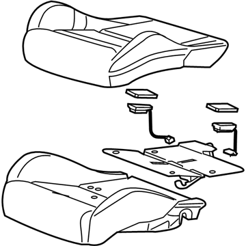 Cadillac 84191407 Cushion Assembly