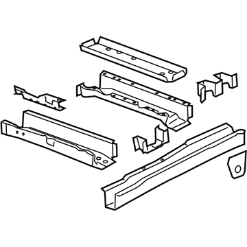 Pontiac 15918789 Rail Assembly