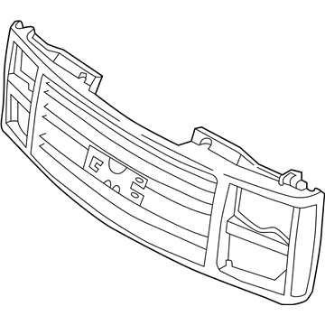 GMC 12388709 Grille