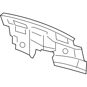 GM 23299793 Barrier Assembly, Dash Panel Interior Sound