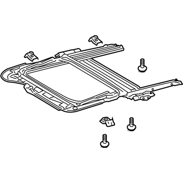 Pontiac 19184131 Sunroof Frame