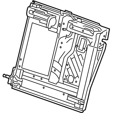 Buick 13285451 Seat Back Panel