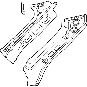 GMC 85154187 RAIL,FRONT COMPARTMENT UPPER SIDE(INCLUDES 9,12)(LOWER)