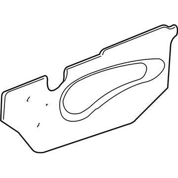 Pontiac 22618426 Water Deflector