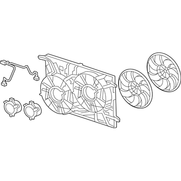 GMC 23434158 Fan Assembly