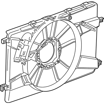 Chevy 13267631 Fan Shroud