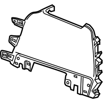 Cadillac 23104939 Side Panel