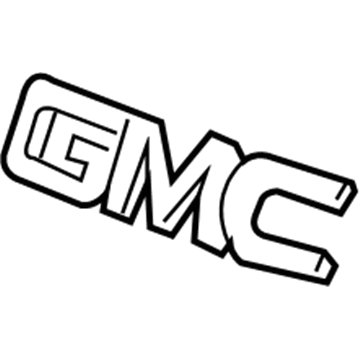 GMC 88891902 Emblem