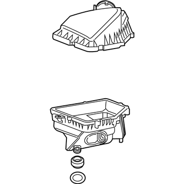 Buick 23451063 Air Cleaner Body