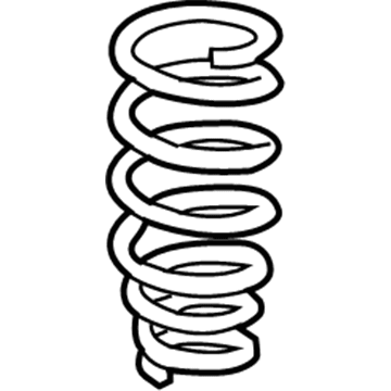 2009 Cadillac STS Coil Springs - 25810845