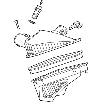 Cadillac 23379135 Air Cleaner Assembly