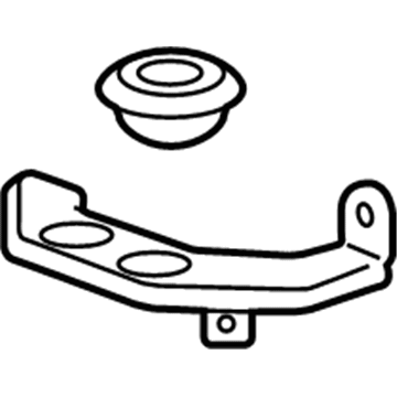 Cadillac 22844629 Resonator Bracket