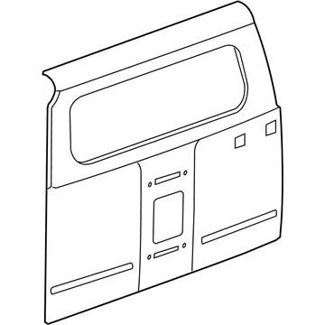 Hummer 25883847 Rear Door