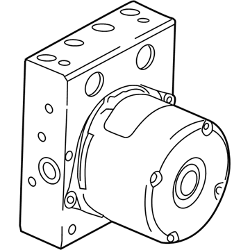 GM 84098205 Electronic Traction Control Brake Pressure Modulator Valve Kit