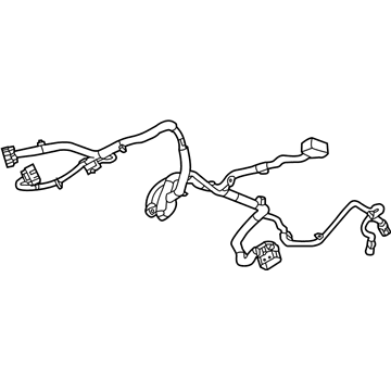 Chevy Corvette Fuel Pump Wiring Harness - 84395931