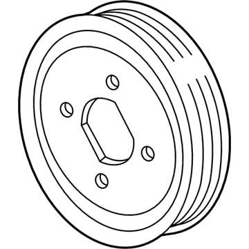 Buick 55485663 Pulley