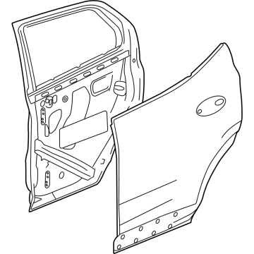 Chevy 42774657 Door Shell