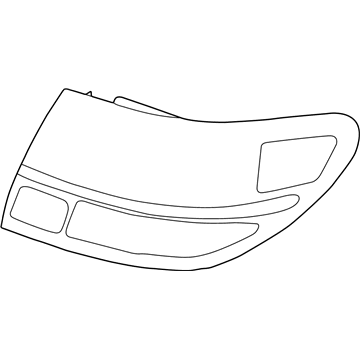 Saturn 22724864 Tail Lamp Assembly