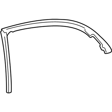 2004 Buick LeSabre Door Seal - 25737570