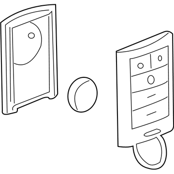 GM 25946299 Transmitter Assembly, Remote Control Door Lock & Theft Deterrent