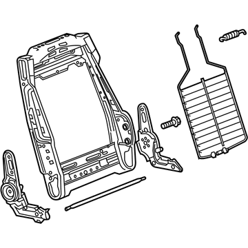 Chevy 19123514 Seat Back Frame