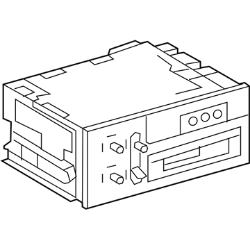 GMC 25916154 Radio