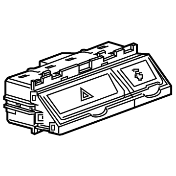 GMC Sierra 2500 HD Hazard Warning Switch - 84482866