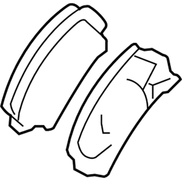 GM 89040317 Pad Kit,Front Disc Brake