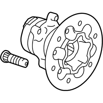 Chevy 25832144 Hub & Bearing