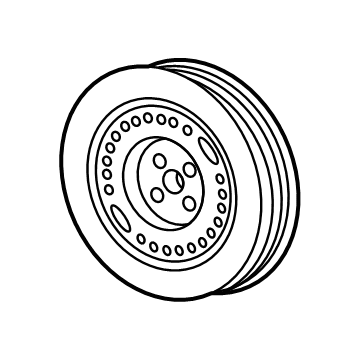 Cadillac 55512109 Crankshaft Pulley