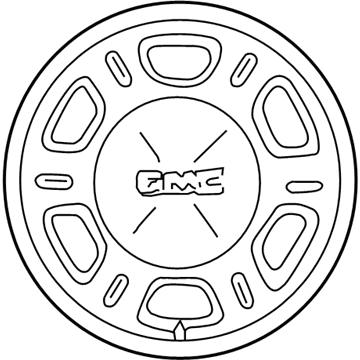 GMC 9594491 Wheel, Alloy