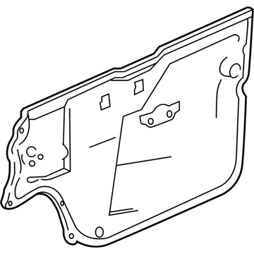 Cadillac 25694267 Water Deflector