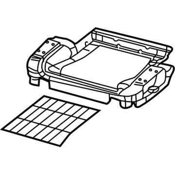 GMC 88943143 Seat Frame