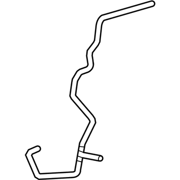 GM 19129858 Hose,Charging Air Cooler Coolant (Crfm To Pump To Reservoir)