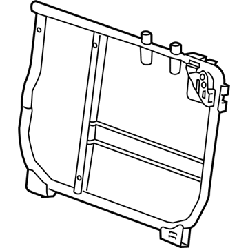 GM 23147060 Frame Assembly, Rear Seat Back