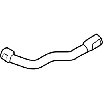 Chevy 84021226 Upper Hose