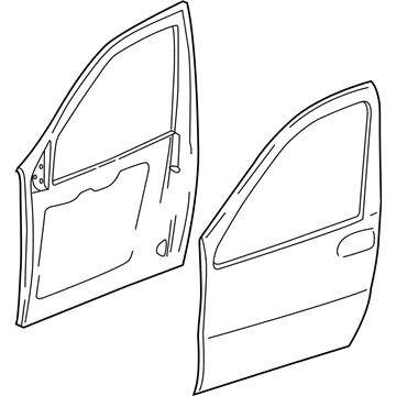 Oldsmobile 89024087 Door Shell