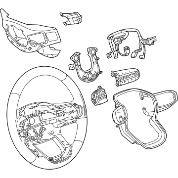 Chevy 87840616 Steering Wheel