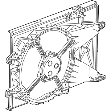 Chevy 95352367 Fan Shroud