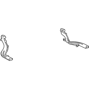 GM 25763803 Duct Assembly, Floor Rear Air Outlet (Lh)