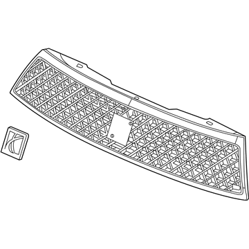 Saturn 22702856 Grille Assembly