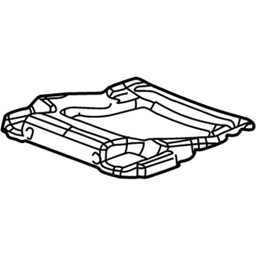 Saturn 22730392 Seat Frame